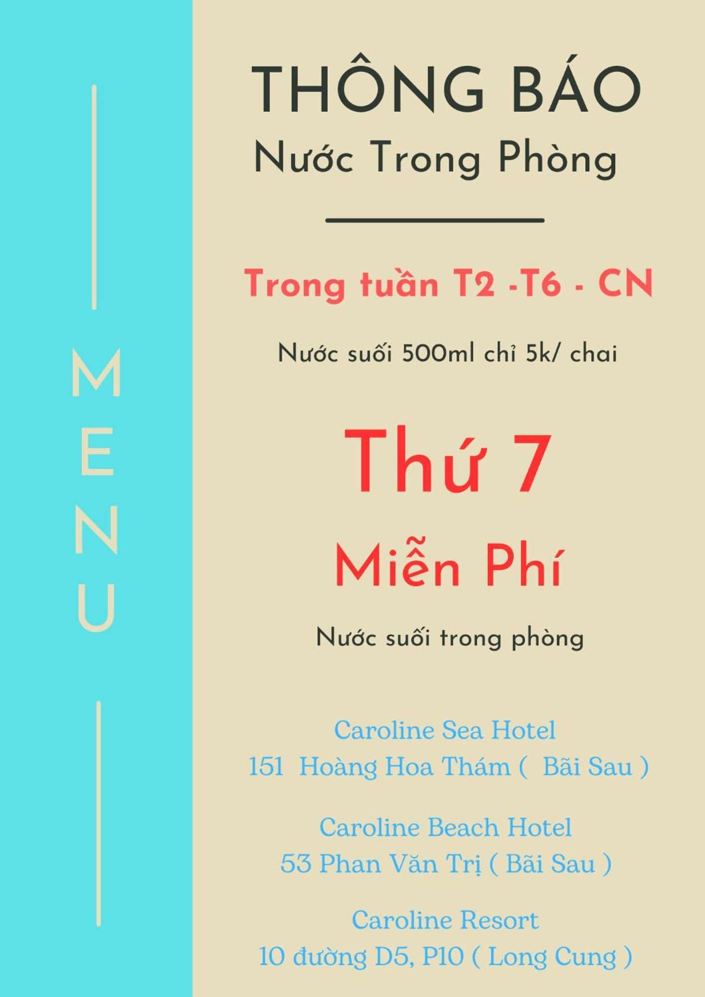 Caroline Resort Vung Tau Zewnętrze zdjęcie